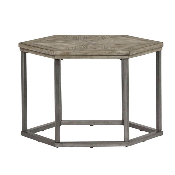 WOODEN TOP COFFEE TABLE